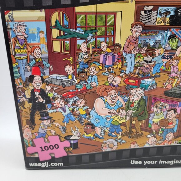 WASGIJ Destiny Puzzle #20 The Toy Shop! 1000 pcs Complete - Picture 7 of 7